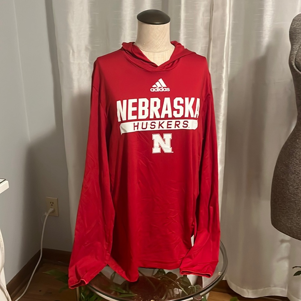 Nebraska Huskers unisex climalite hoodie